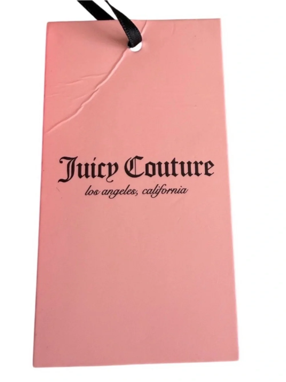 JUICY COUTURE Wristlet Coin Purse Heart Logo Jacquard Zip Around Pink Gold NWT